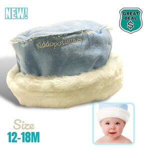 Hattie Kiddopotus Roll Brim Baby Hat. Sz Large 12-18 Months. NEW with Tags RARE!